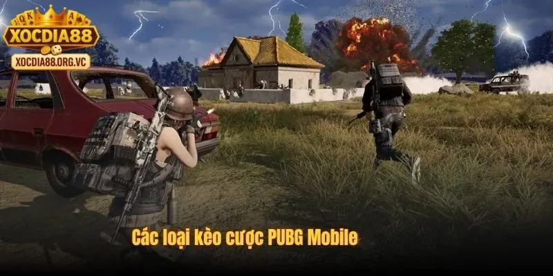 Các loại kèo pubg mobile trên xocdia88 